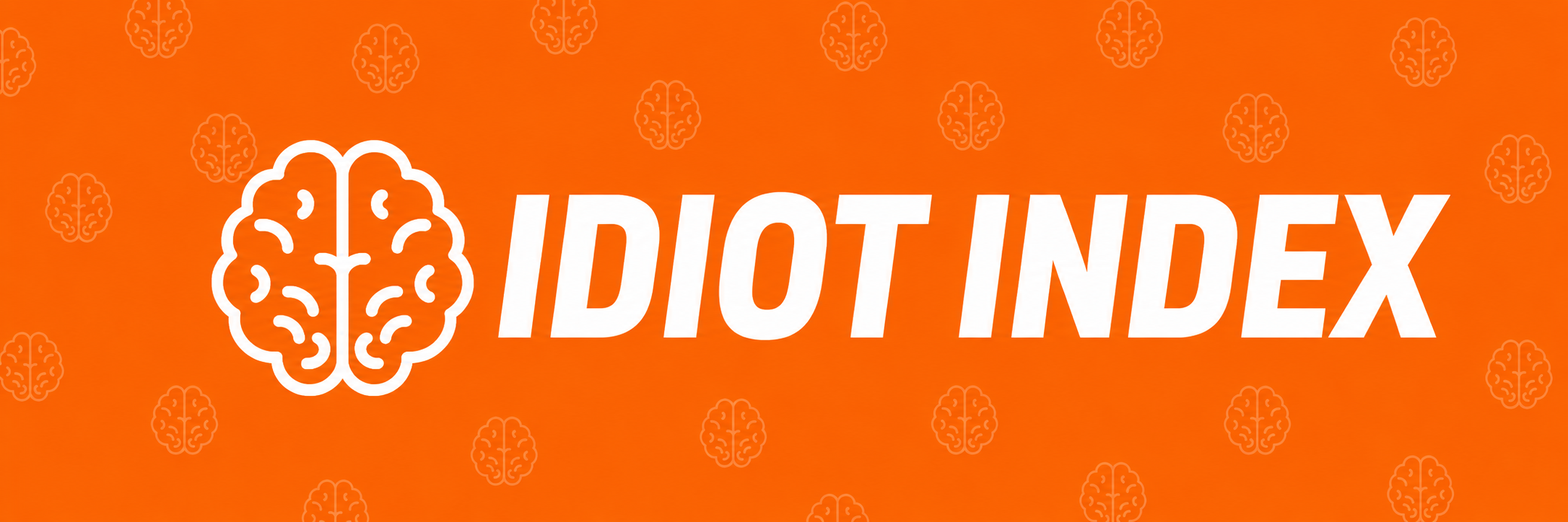 IDIOT INDEX banner